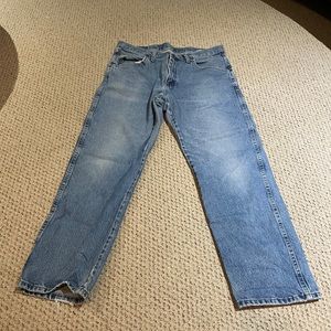 Wrangler Light Wash Denim - 100% Cotton - 34x30
